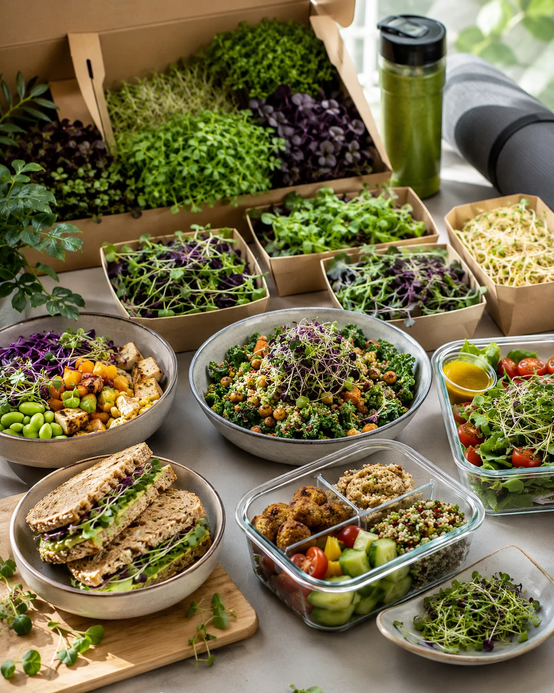 Prana-Rich Ayurvedic Sprouts & Pomegranate Salad recipe preview