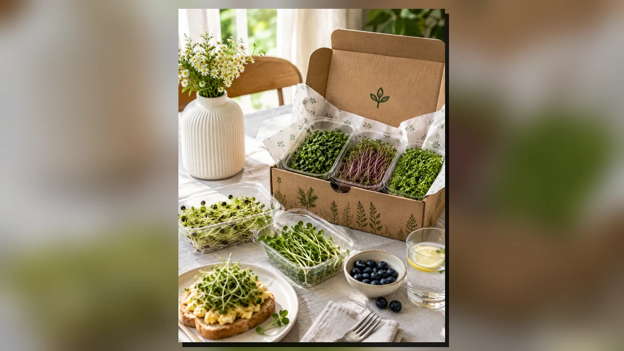 Basic Flora Farming Microgreens and Sprouts membership