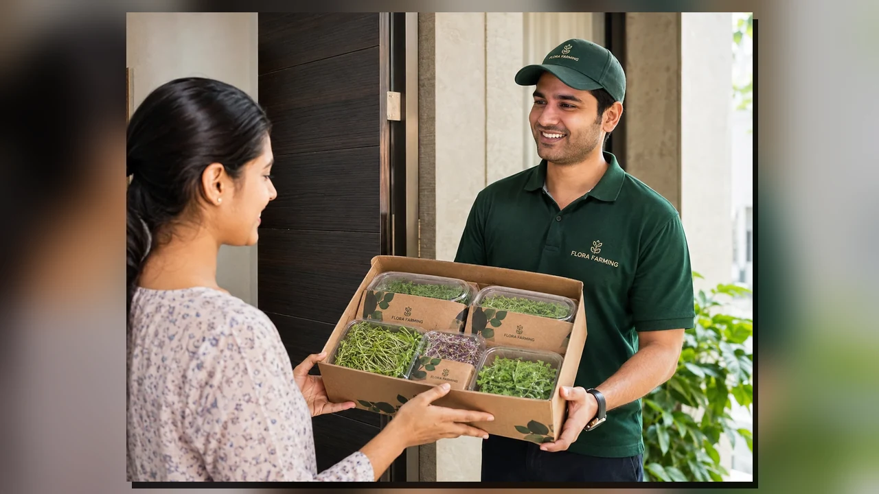 Premium Flora Farming Microgreens and Sprouts membership